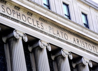 Top of Butler Library, Columbia University